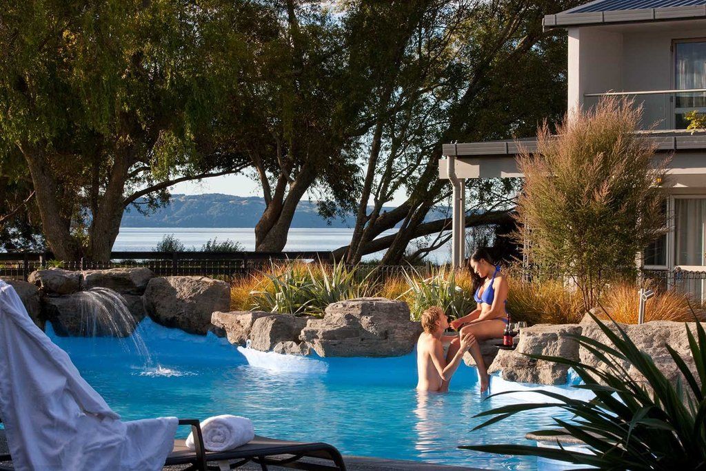 Wai Ora Lakeside Spa Resort Rotorua Kültér fotó